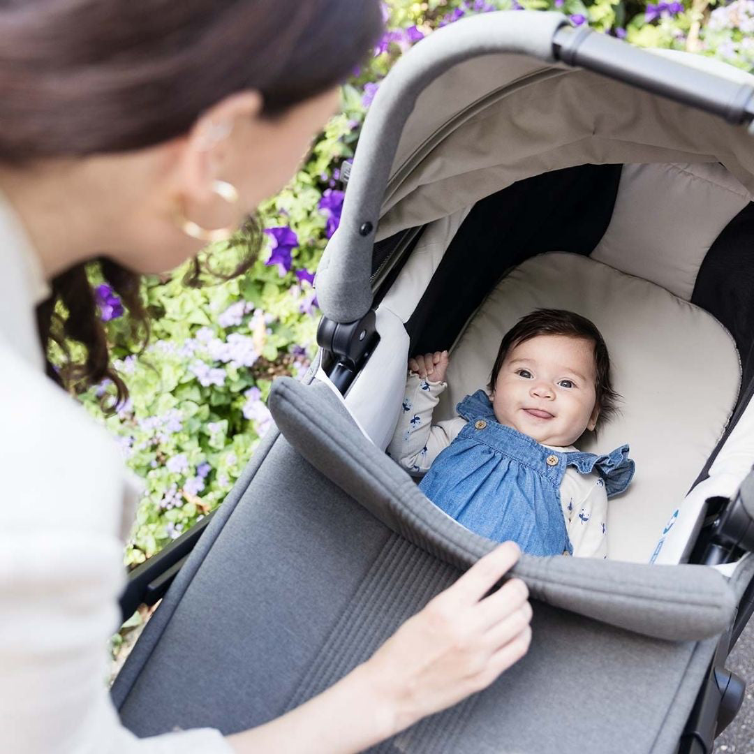 Joie® Otroški voziček Vinca™ Signature + košara Ramble™ XL Ebony Joie