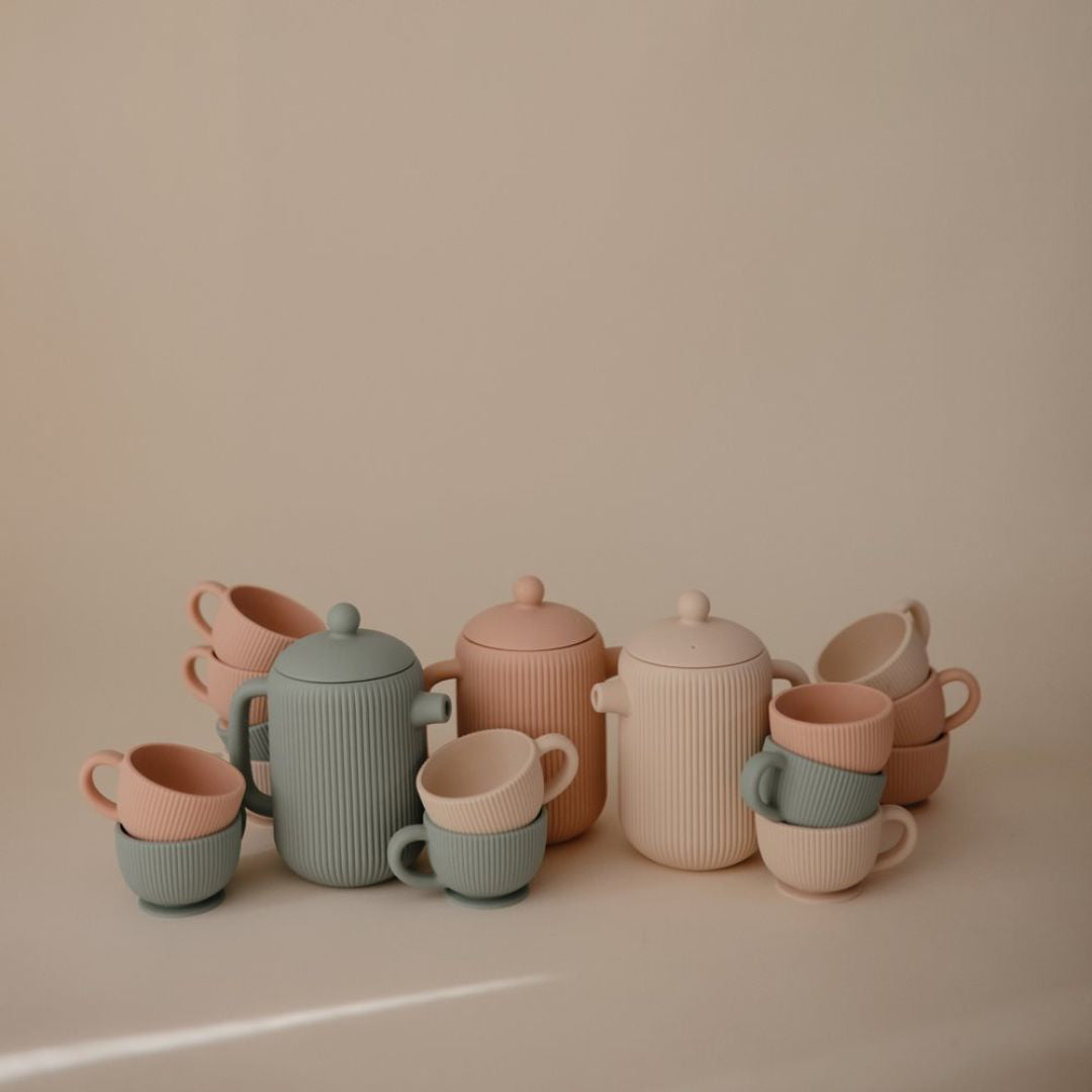 Mushie® Set za čajanko Blush Mushie