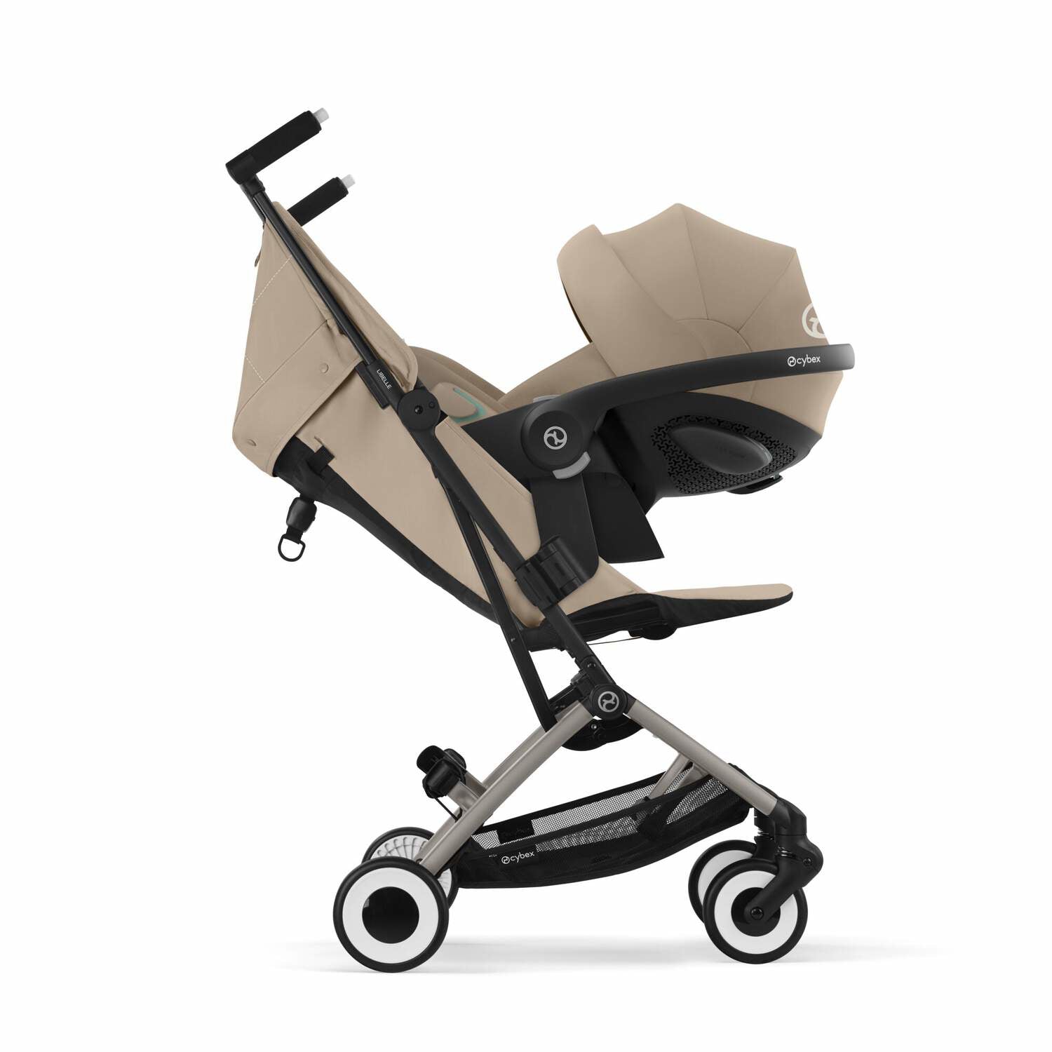 Cybex® Otroški voziček Libelle (0-22kg) Almond Beige (Taupe Frame) 2025 Cybex