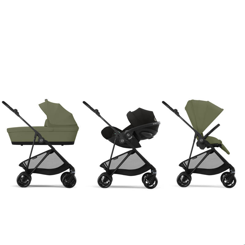 Cybex® Otroški voziček Melio™ Carbon (0-15 kg) Moss Green 2025 Cybex
