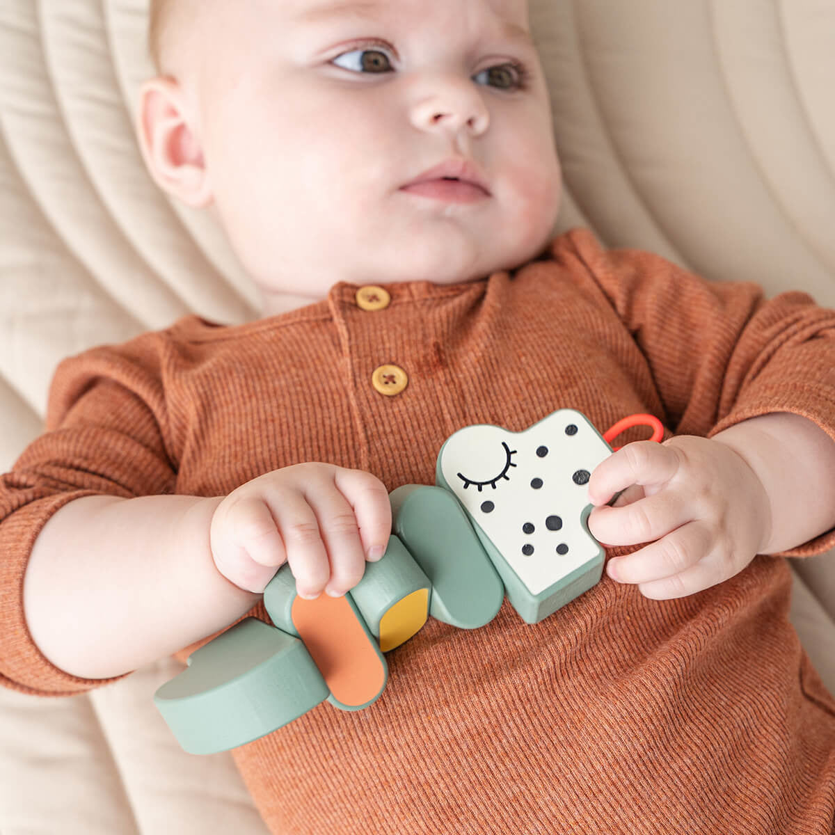 Done by Deer® Aktivnostna igračka Croco Twist & Turn Done by Deer