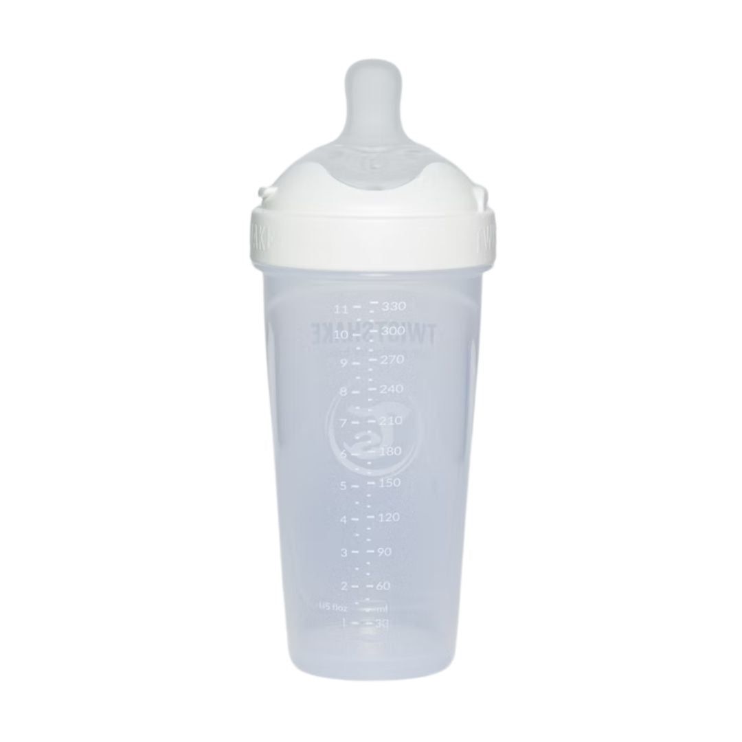Twistshake® Steklenička PRO Double Anti-Colic 330ml White Twistshake