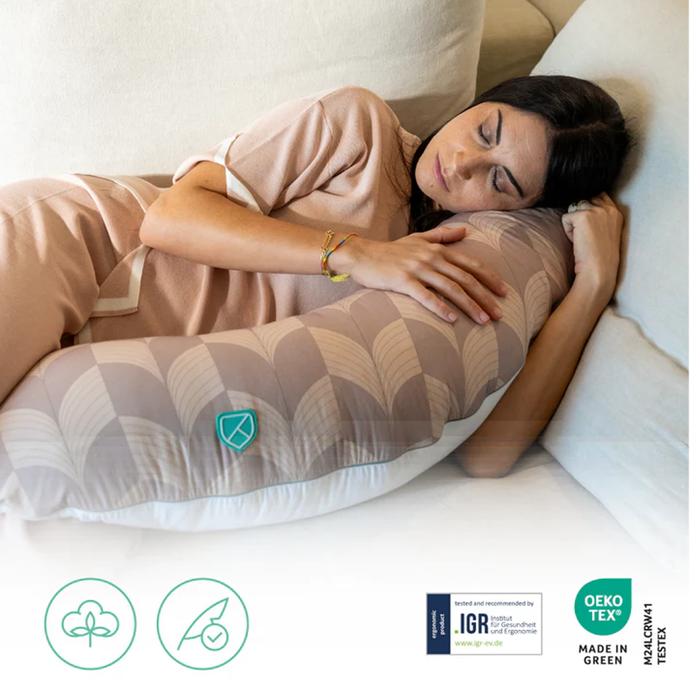 Koala Babycare® Blazina za nosečnice Hug Comfy Fan Beige Koala Babycare