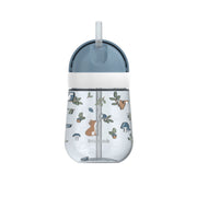 Little Dutch® Steklenička s slamico Forest Friends 300ml Little Dutch