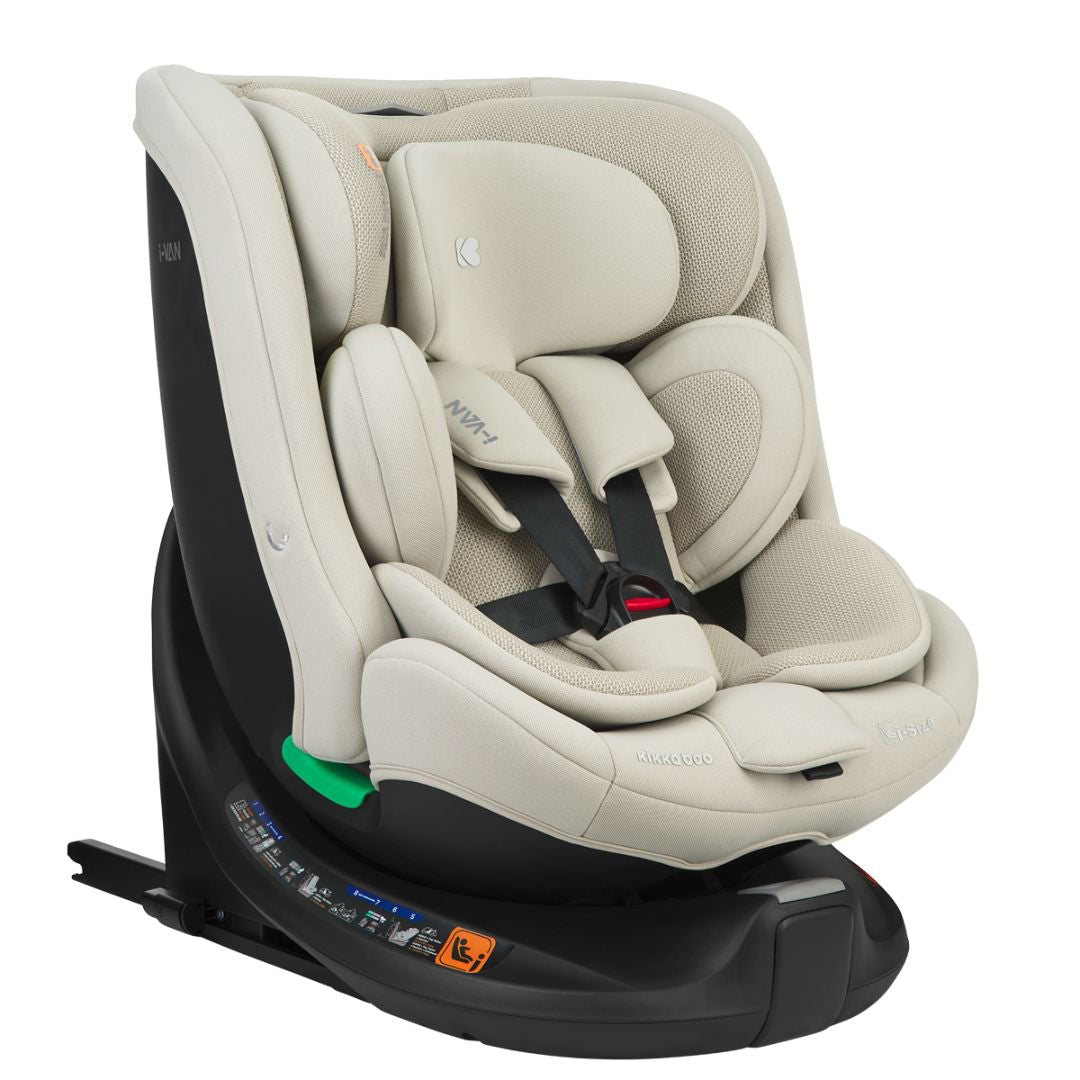 KikkaBoo® Otroški avtosedež 360°i-Van i-SIZE (40-150 cm) Light Beige KikkaBoo