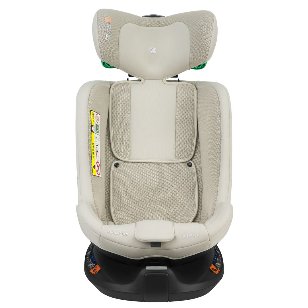 KikkaBoo® Otroški avtosedež 360°i-Van i-SIZE (40-150 cm) Light Beige KikkaBoo
