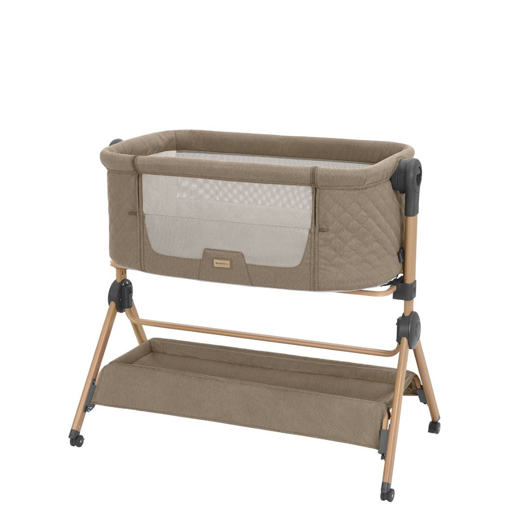 KikkaBoo® Obposteljna posteljica in stolček za hranjenje 2v1 Sleat Me Beige KikkaBoo