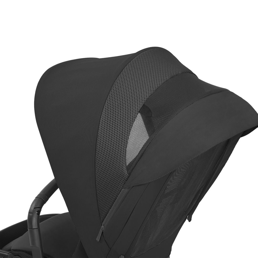 KikkaBoo® Otroški voziček s košaro 3v1 Mia Black KikkaBoo