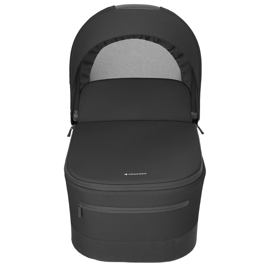 KikkaBoo® Otroški voziček s košaro 3v1 Mia Black KikkaBoo