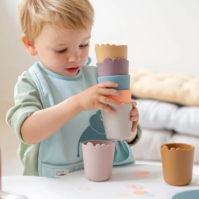 Done by Deer® Mini lonček Kiddish 2 kosa Croco Powder 100ml Done by Deer