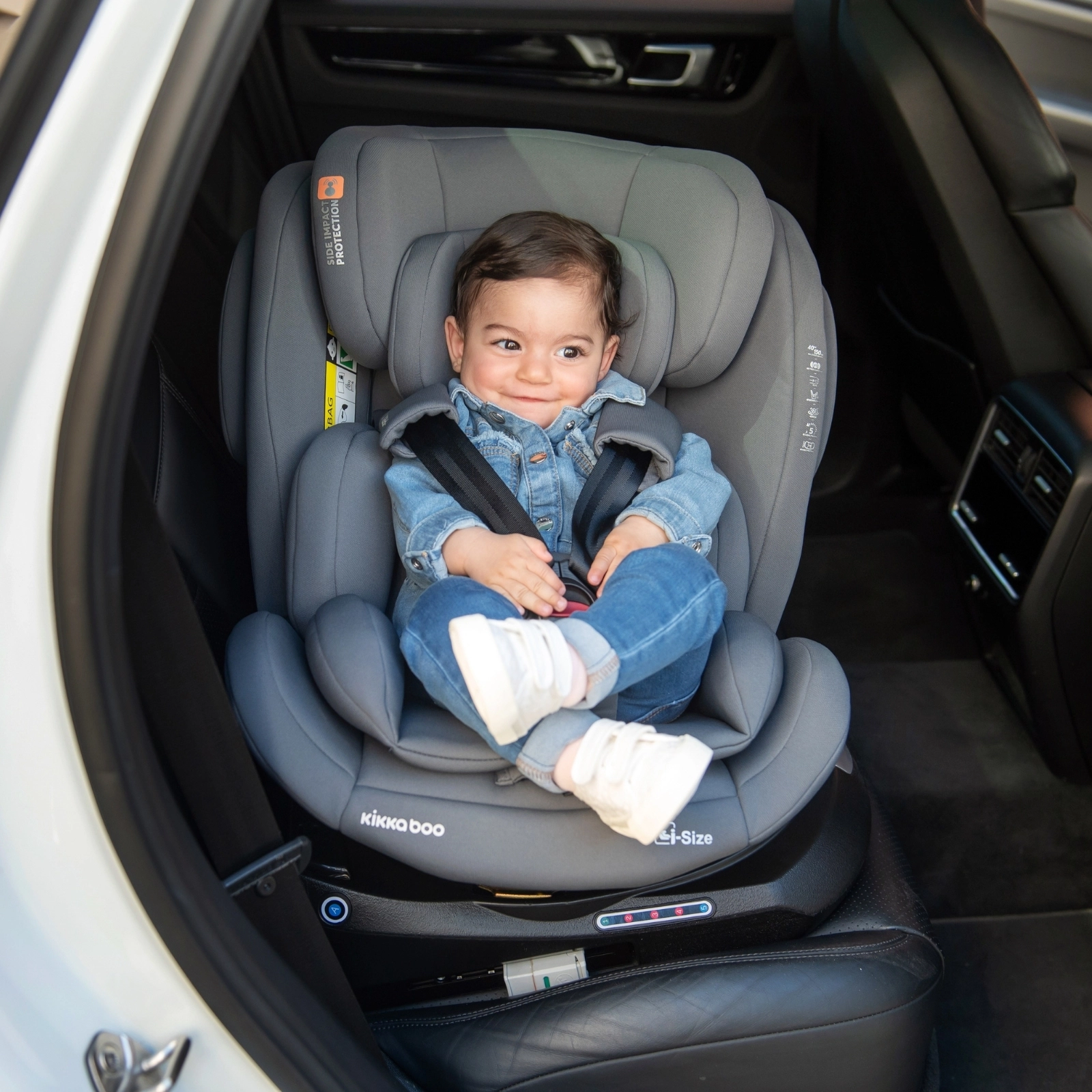 KikkaBoo® Otroški avtosedež 360° i-Felix i-SIZE (40-150 cm) Black KikkaBoo