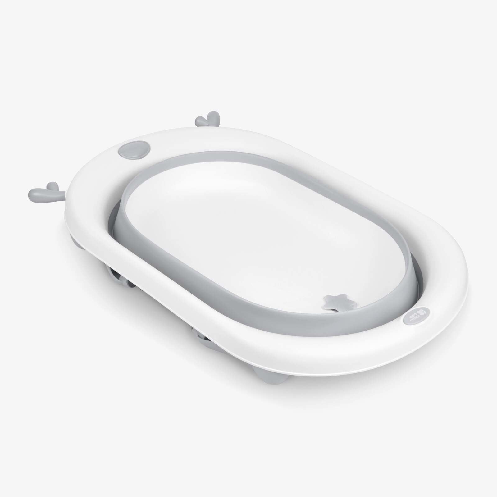 KikkaBoo® Zložljiva banjica Foldy Grey KikkaBoo