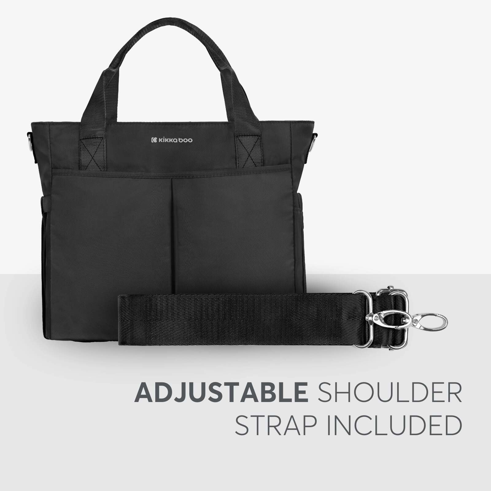 KikkaBoo® Previjalna torba Brielle Black KikkaBoo