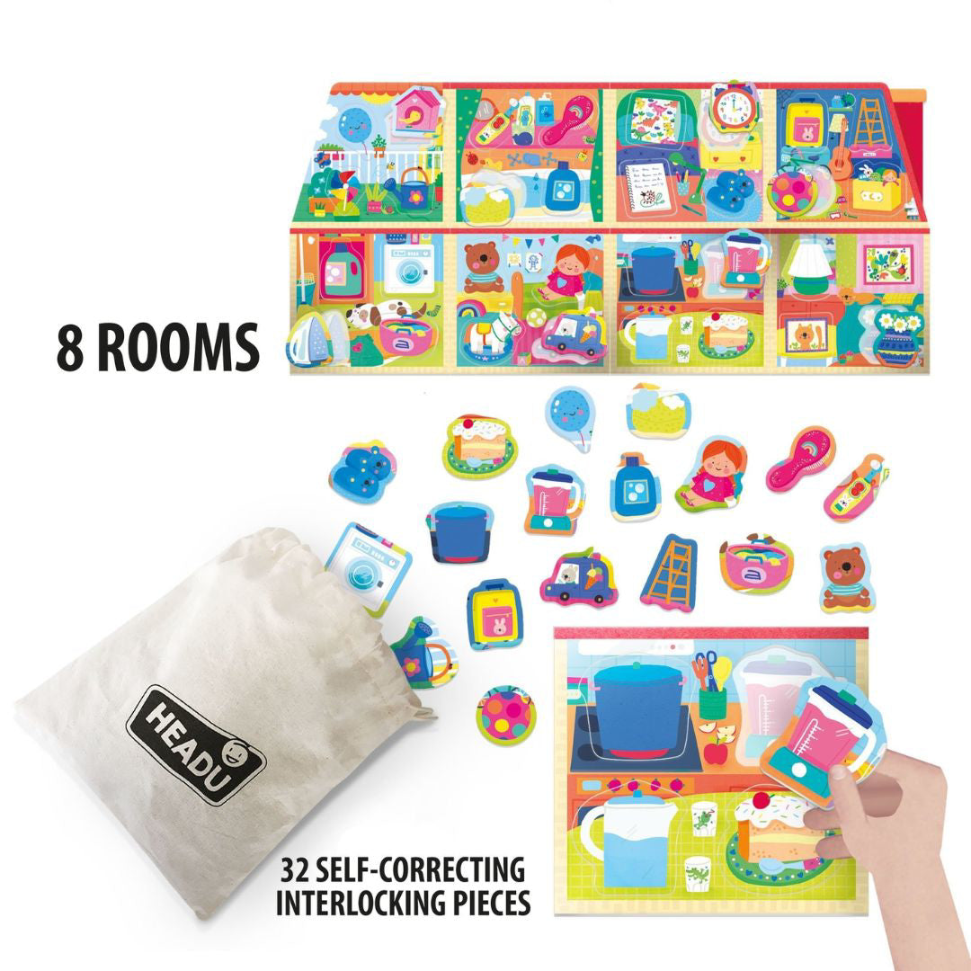 Headu® Montessori Moja mala hišica SLO Headu