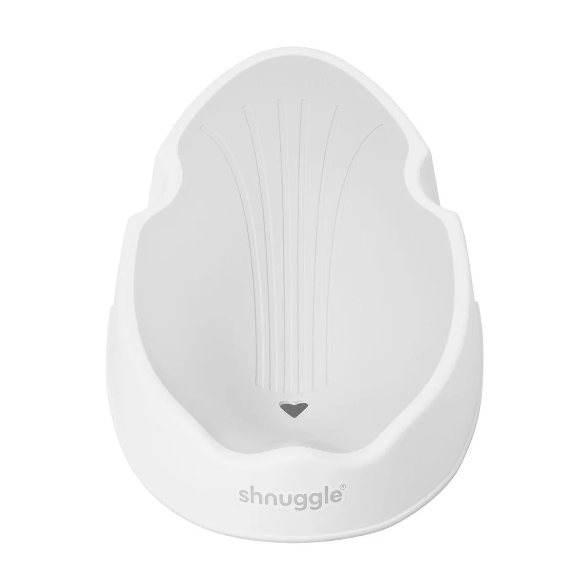 Shnuggle® Ležalnik za kopanje (0-6m) White/Grey Shnuggle
