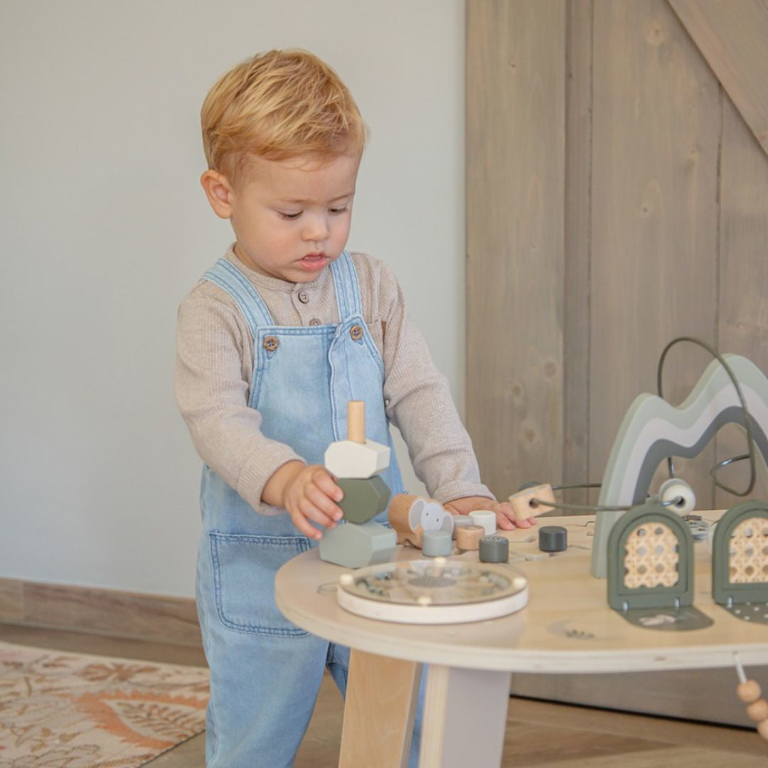 Label Label® Aktivnostna mizica Olive Green Label Label