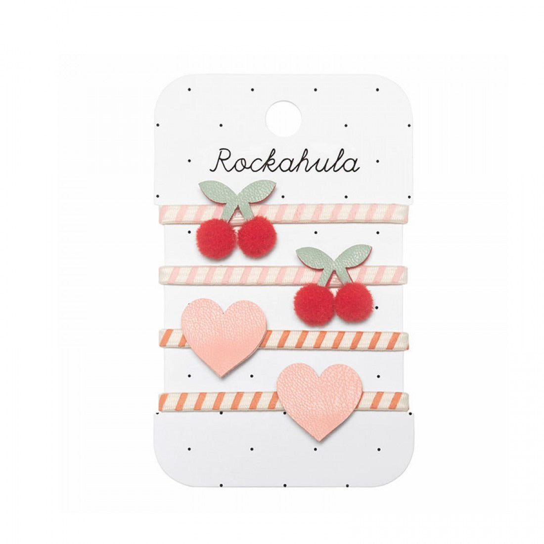 Rockahula® Elastike za lase Stripy Cherry Rockahula