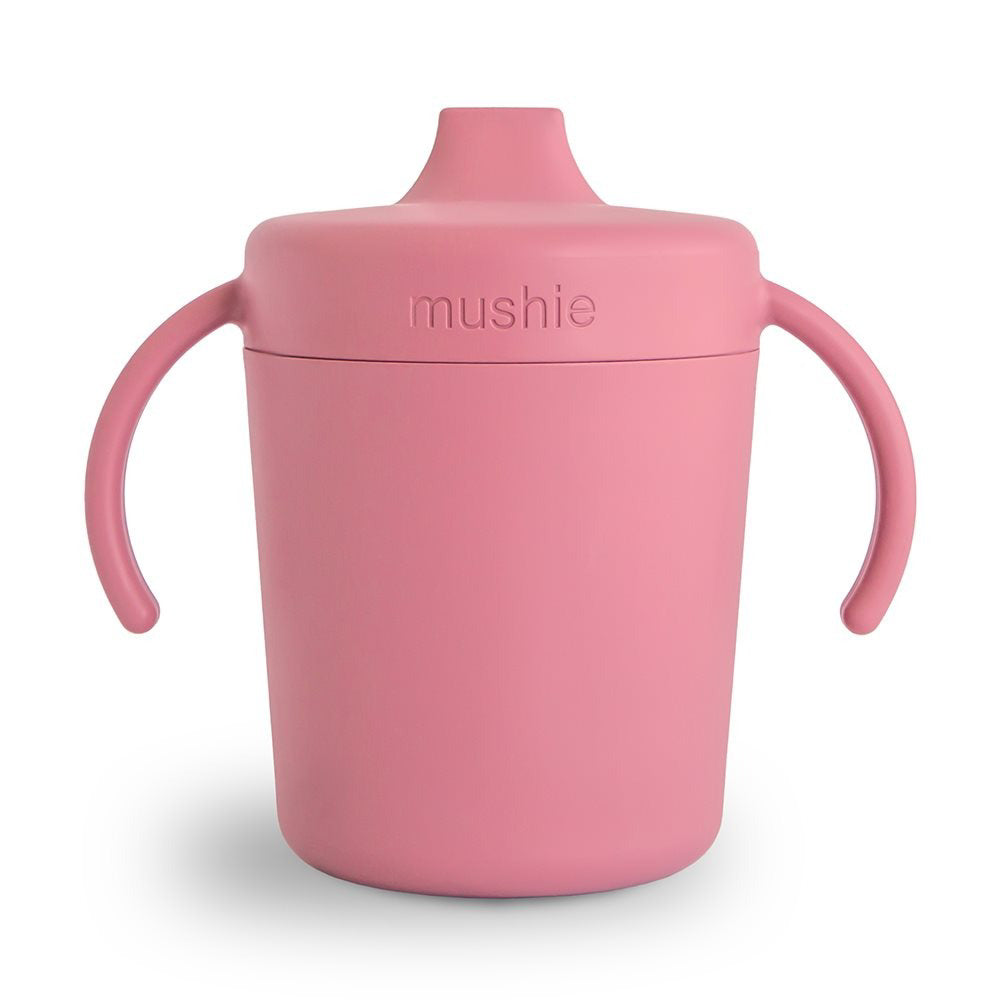 Mushie® Kozarček za učenje pitja Sippy Cup Dusty Rose Mushie