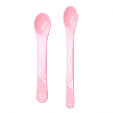 Slika za Twistshake® Komplet 2 žličice  (4+m) - Pastel Pink