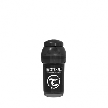Slika za Twistshake® Anti-Colic bočica 180ml (0+M) - Black