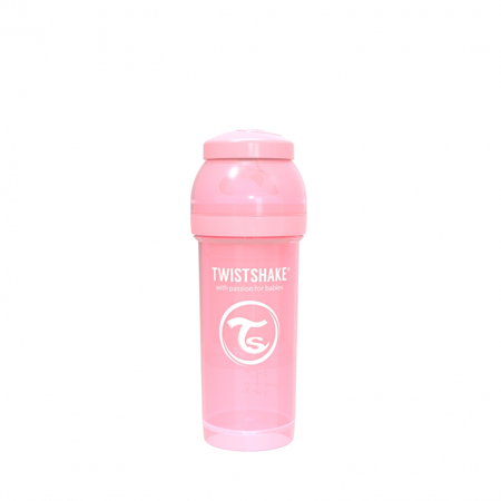 Slika za Twistshake® Anti-Colic bočica 260ml (2+m) - Pastel Pink