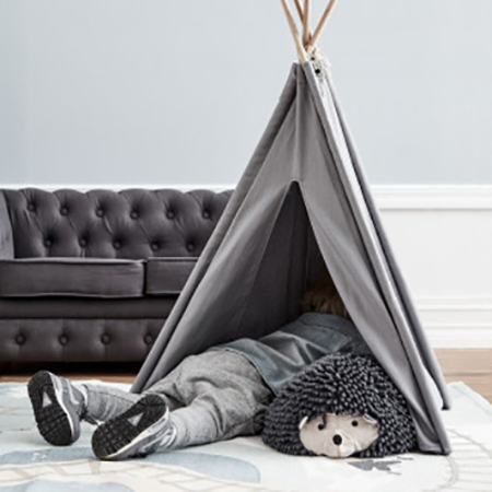 Kids Concept® Mini tipi šator Grey