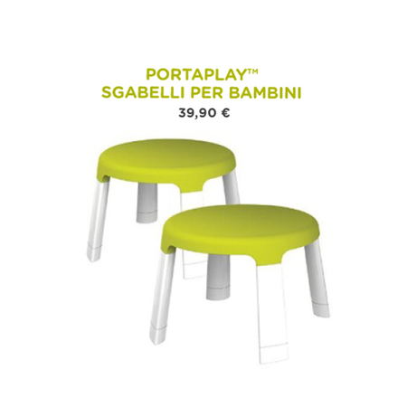 Oribel® Portaplay Dječja stolica Green (2kom)