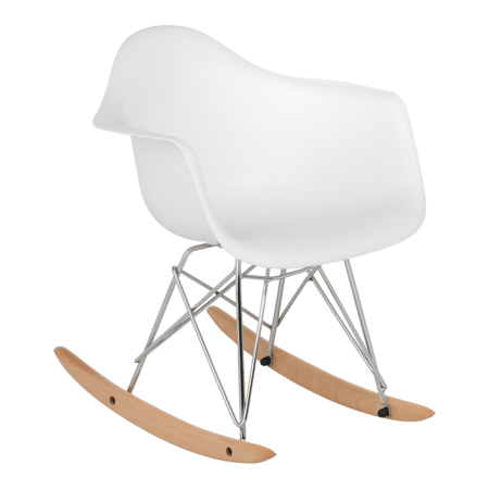 Slika za EM Furniture RAR Dječja ljuljačka stolica White