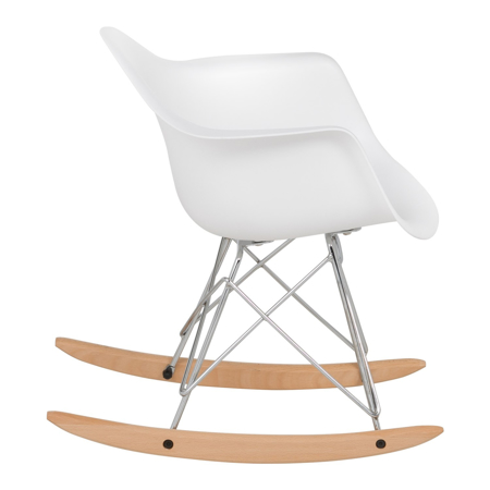 EM Furniture RAR Dječja ljuljačka stolica White