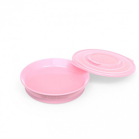 Twistshake® Tanjurić 430ml (6+m) - Pastel Pink