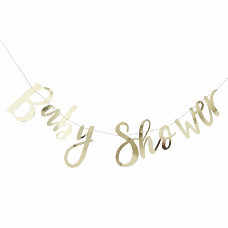  Ginger Ray® Viseći zlatni natpis Baby Shower