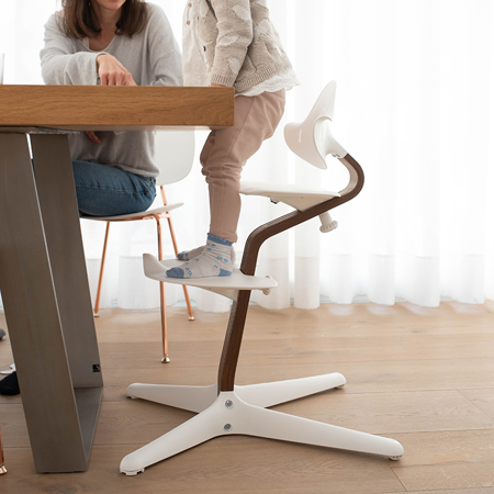 Nomi® Dječja stolica White (sjedalo, naslon, potpora za noge)