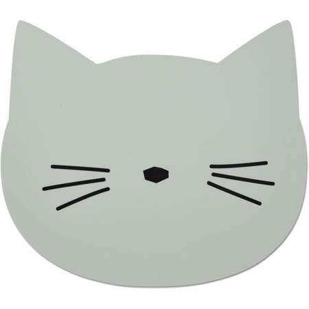 Slika za Liewood® Silikonska podloga za hranjenje Cat Dusty Mint
