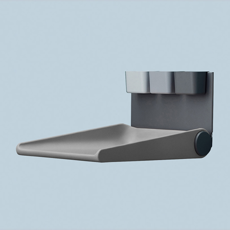 Slika za Leander® Zidni stol za presvlačenje Wally ™  Dusty Grey