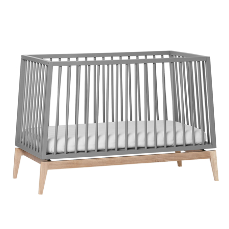 Slika za Leander® Otroška postelja Luna™  120x60 cm Grey/Oak