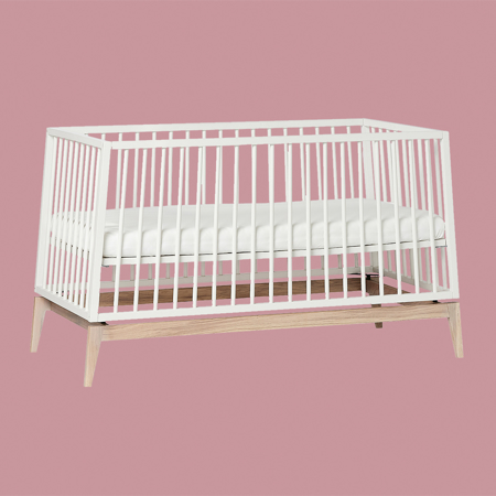 Slika za Leander® Dječji krevetić Luna™ 140x70 cm White/Oak