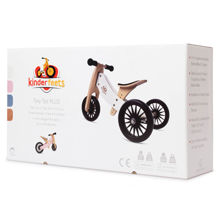 Slika za Kinderfeets® 2u1 Tricikl i bicikl bez pedala Tiny Tot Plus Rose