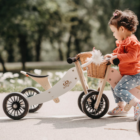 Slika za Kinderfeets® 2u1 Tricikl i bicikl bez pedala Tiny Tot Plus White
