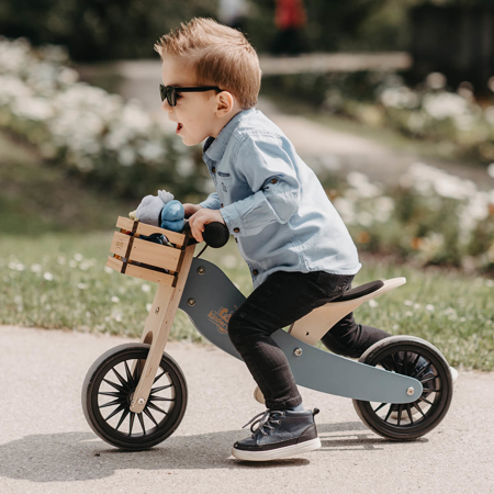 Slika za Kinderfeets® 2u1 Tricikl i bicikl bez pedala Tiny Tot Plus Slate Blue