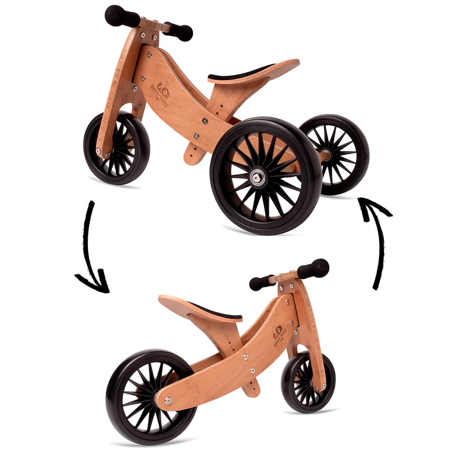 Slika za Kinderfeets®  2u1 Tricikl i bicikl bez pedala  Tiny Tot Plus Bamboo 
