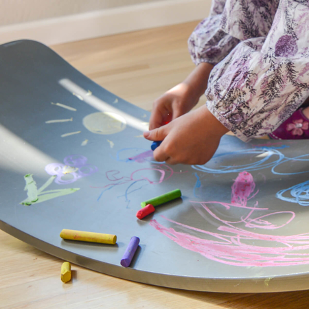 Slika za Kinderfeets® Daska za ravnotežu Chalkboard Gray