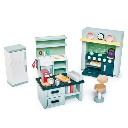 Slika za Tender Leaf Toys® Kuhinja za lutke Dolls House Kitchen Furniture