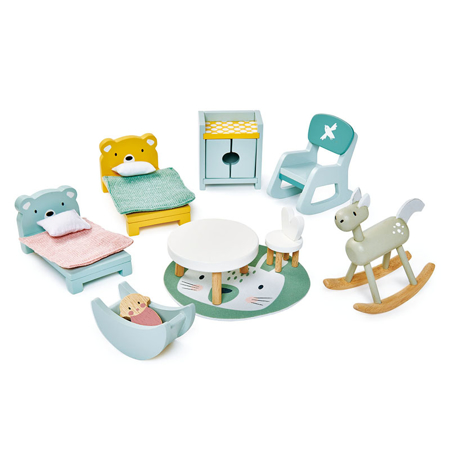 Slika za Tender Leaf Toys®  Dječja soba za lutke Dolls House Kids Room Furniture