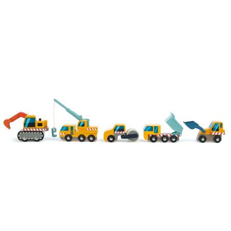  Tender Leaf Toys® Građevinska vozila Construction Site