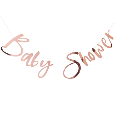Ginger Ray® Viseći natpis Rose Gold Baby Shower 