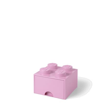 Lego® Kutija za pohranjivanje s ladicama 4 Light Purple