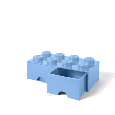 Lego® Kutija za pohranjivanje s ladicama 8 Light Royal Blue