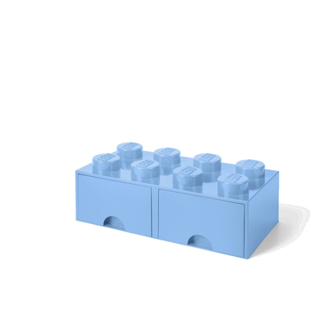 Slika za Lego® Kutija za pohranjivanje s ladicama 8 Light Royal Blue