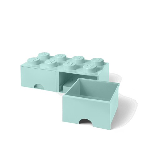 Slika za Lego® Kutija za pohranjivanje s ladicama 8 Aqua