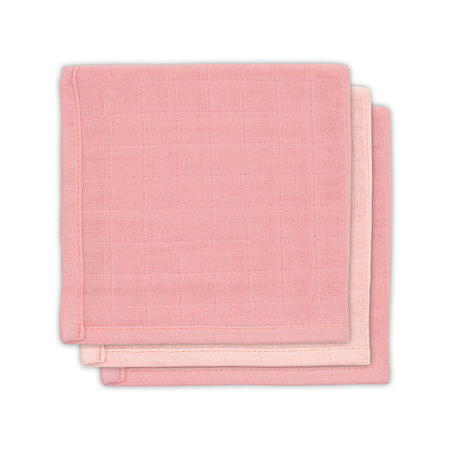  Jollein® Komplet 3 tetra pelene Pale Pink 31x31